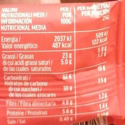 Barrita Lúcuma y Cacao