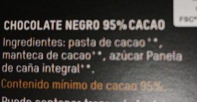 95% Cacao