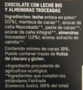 38% Chocolate con Leche, Almendras Troceadas