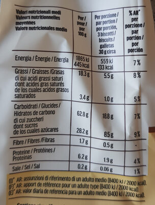 FROLLINI PEPITAS DE CHOCOLATE