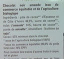 Chocolat Noir Amande