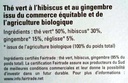 Thé Vert Hibiscus Gingembre