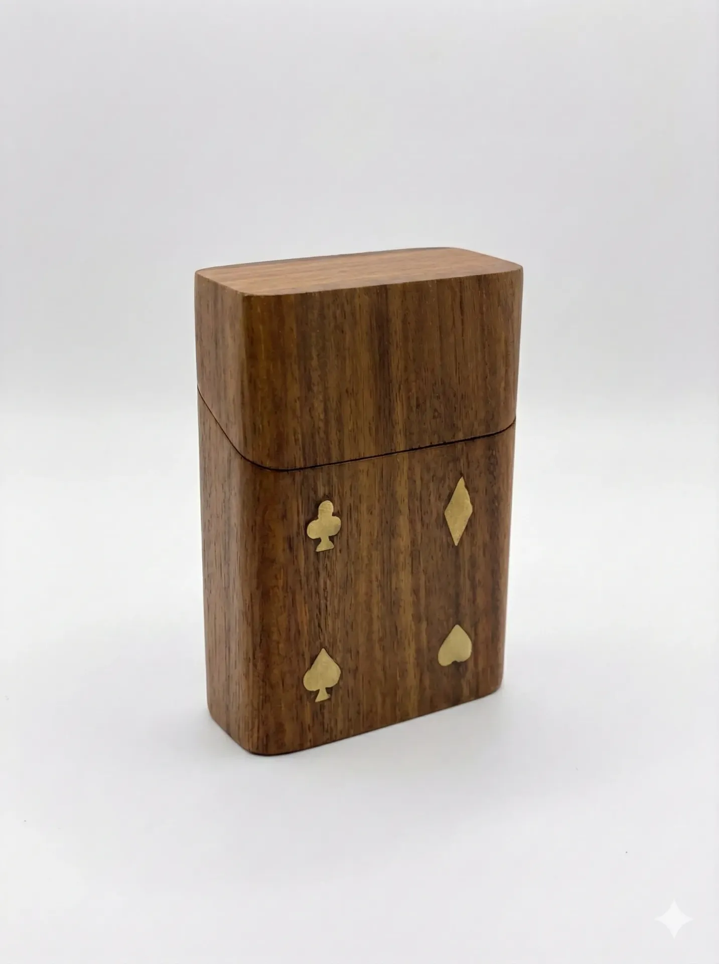 Estuche artesanal para baraja cartas - india