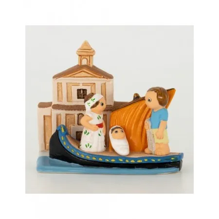 Belen Navidad Escena Mediterraneo