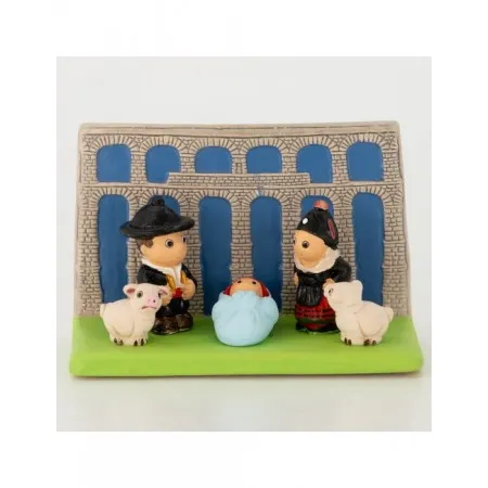 Belen Navidad Escena Segovia