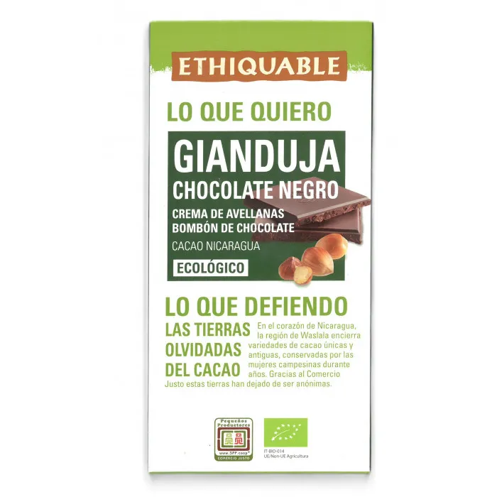 42% Chocolate Negro Gianduja