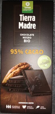 95% Chocolate 100 % natural.