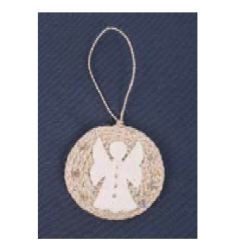 Adorno Navideño Jute. Angel