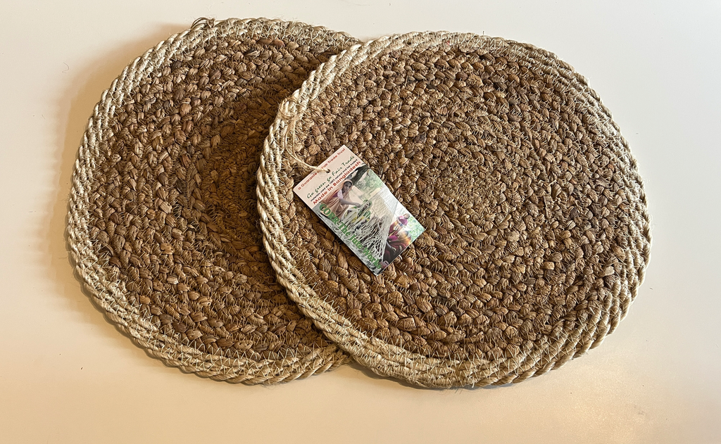 Salvamantel Yute. Natural. 30 cm