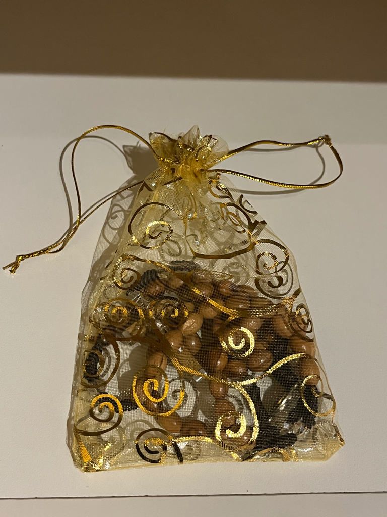 Rosario 47 cm bolsa mad. olivo