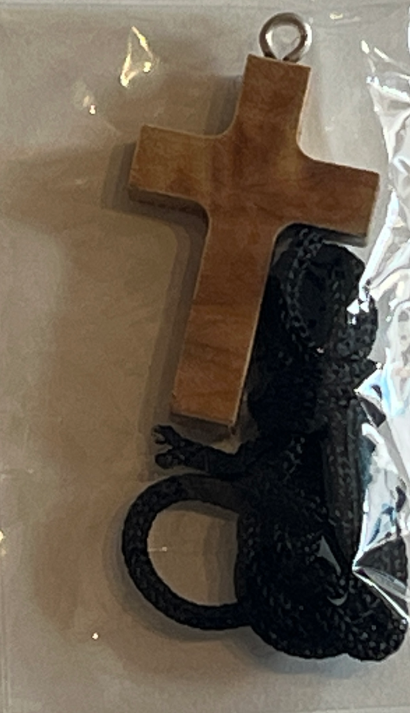 Creu collar mitjana 3 cm