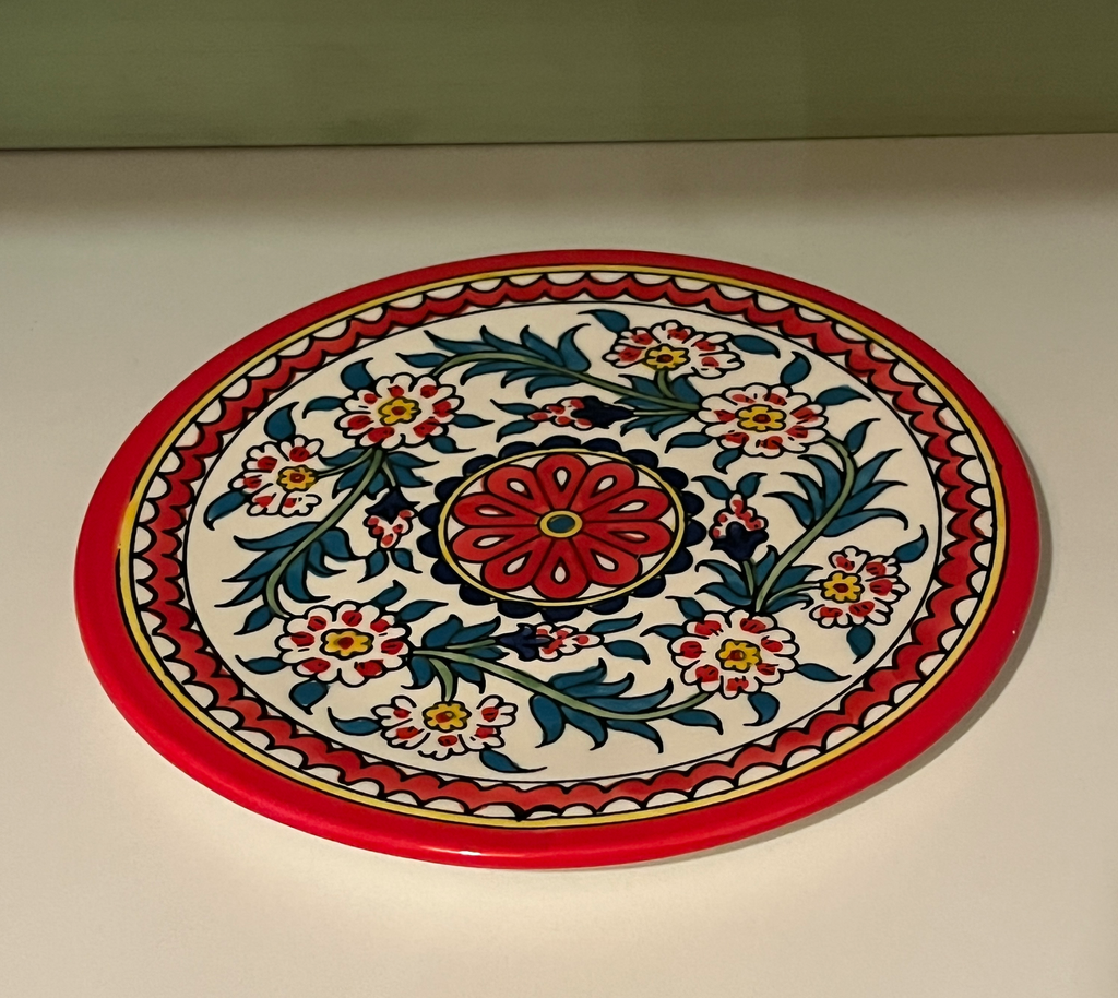 Plato Cer. Hebrón 21 cm