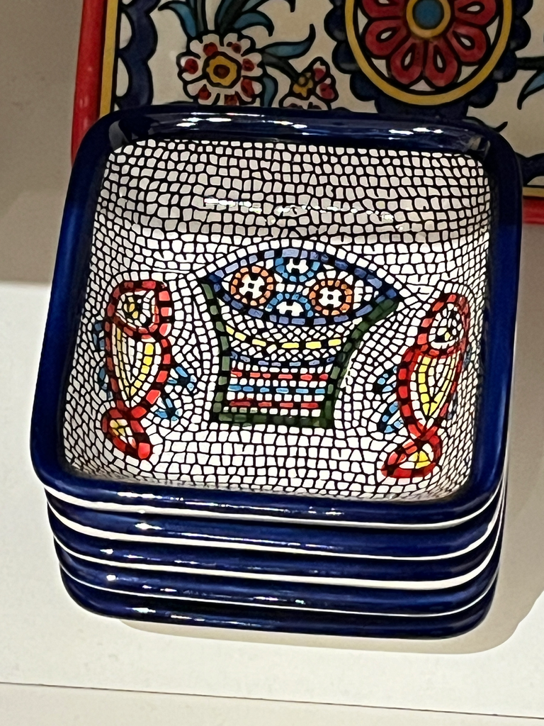 Cerámica. Bol Cuadrat Tagba 9 cm. Palestina