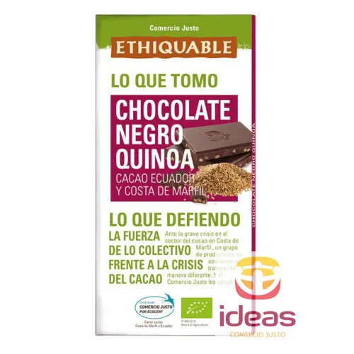 65% negro con quinoa