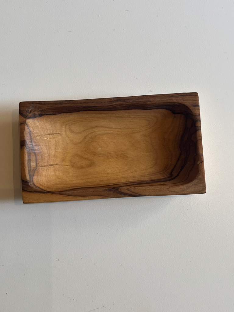 Safata fusta 9 cm olivo de Palestina