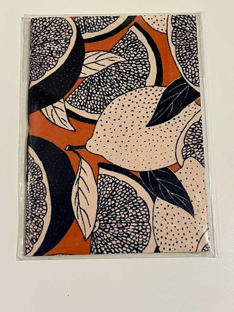 Libreta peq. papel Pomelos 10,5x15