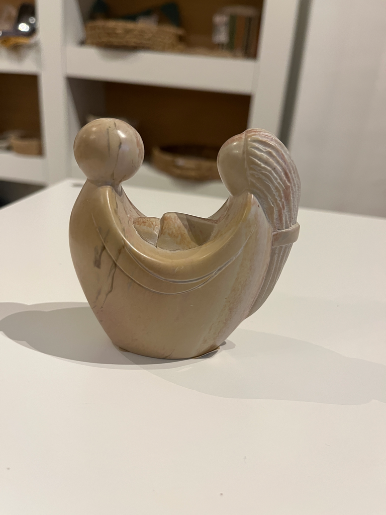 Familia Piedra "esteatita" 8cm. Kenia