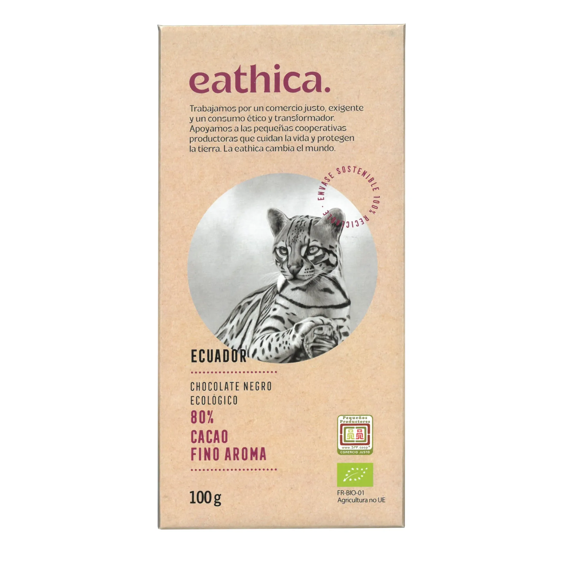 80% Chocolate Ecuador Eathica