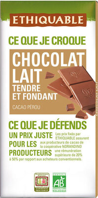 32% choc. cremoso con leche. Perú