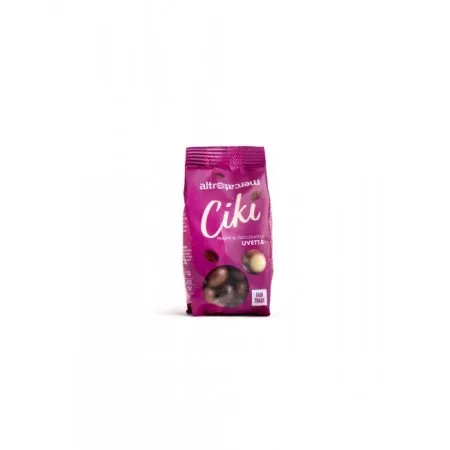 Bombones pasas cubiertas de chocolate