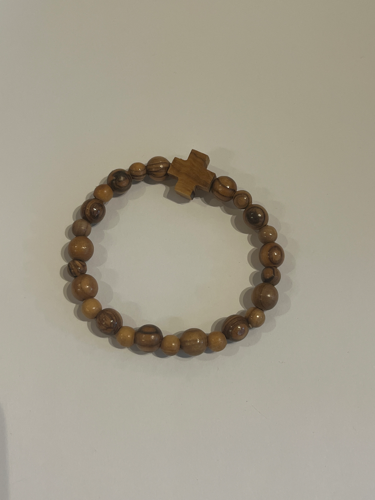 Pulsera rosario 1 cruz