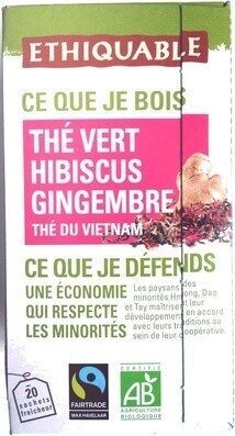 Te Verde Hibiscus Gingembre