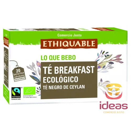 Té negro Breakfast ecológico