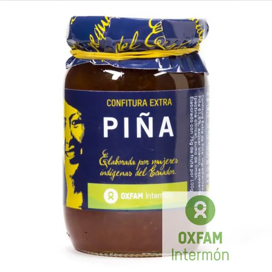 Confitura extra de piña. Ecuador