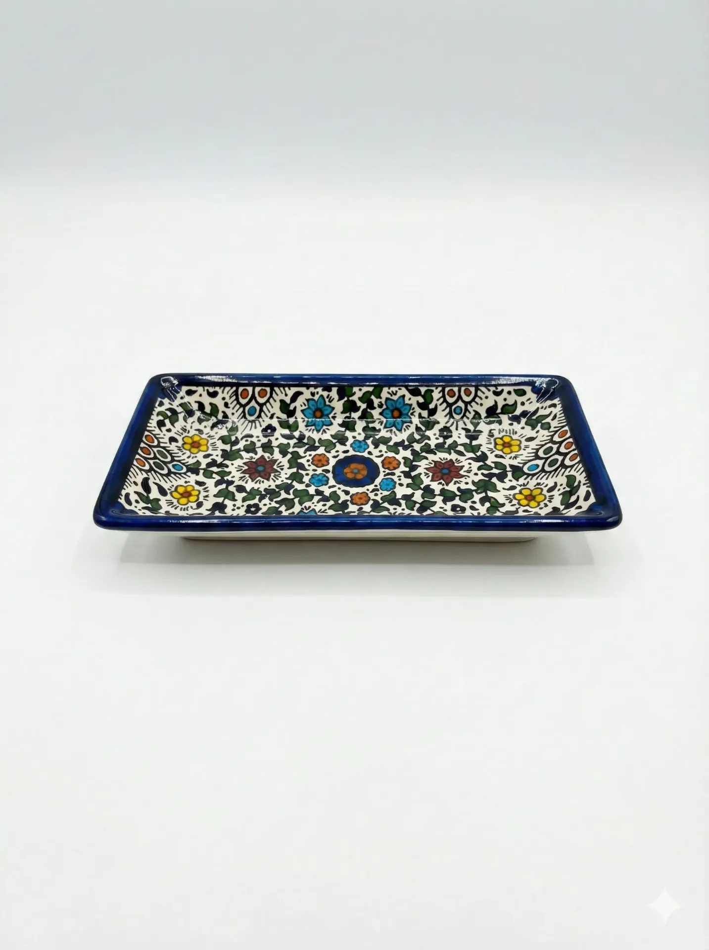 Bandeja Rectangular de Cerámica Palestina