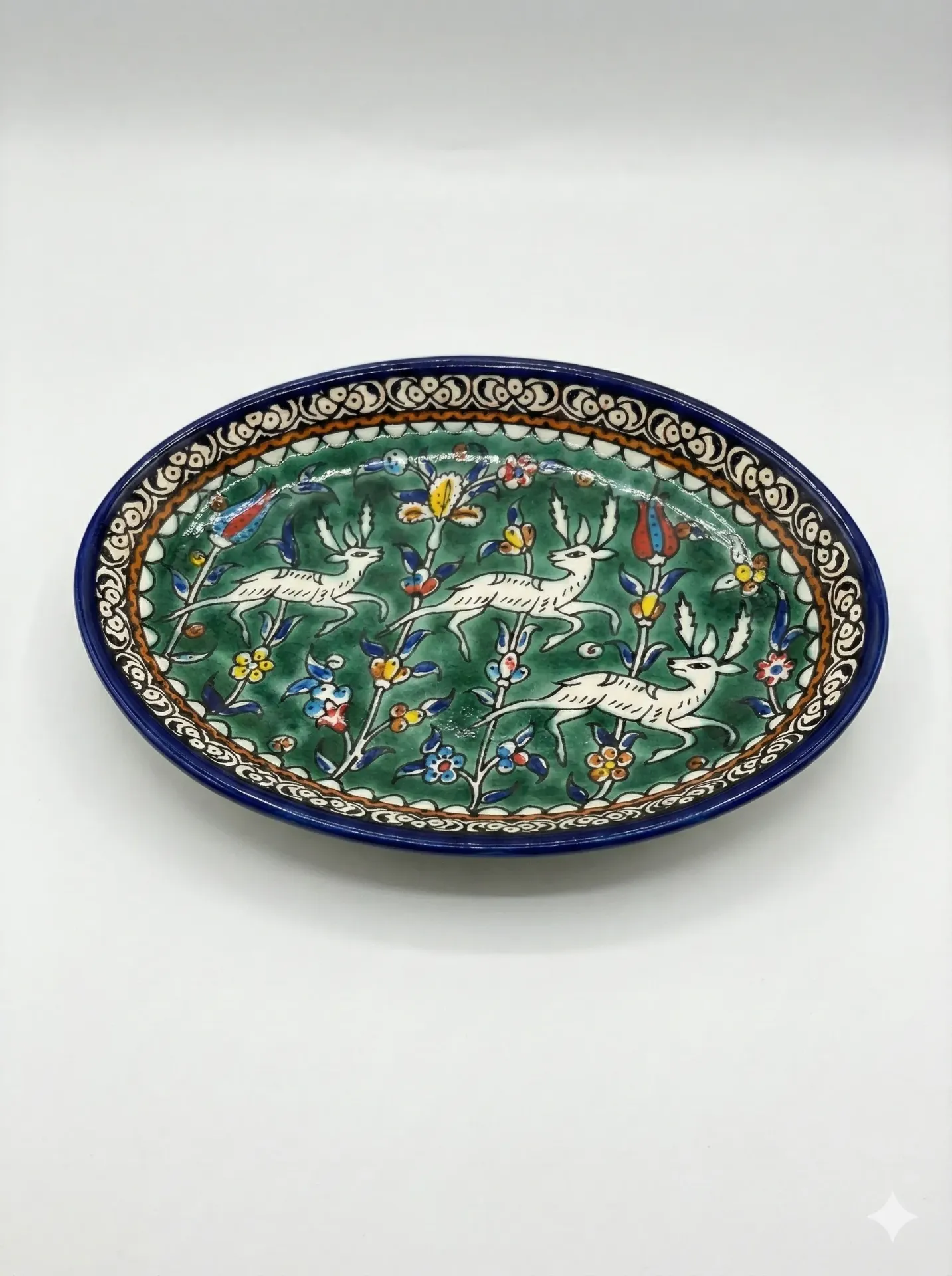 Plato Ovalado Artesanal de Palestina